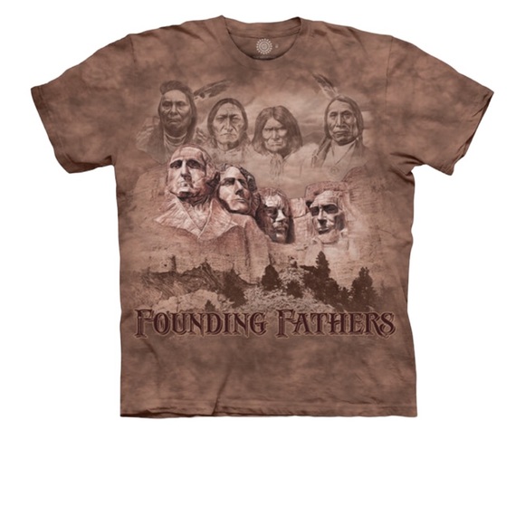 NWOT, Bundle of 2 The Mountain Founding Fathers Cotton Unisex T-Shirts, Sz L - Picture 2 of 10